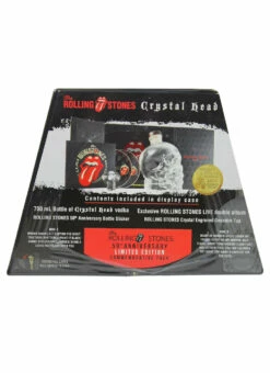 Crystal Head Vodka Rolling Stones 50th Anniversary Commemorative Pack 0,7 Liter 7 Crystal Head Vodka Rolling Stones 50th Anniversary Commemorative Pack 0,7 Liter -Double Wine Verkaufe 2 y53g