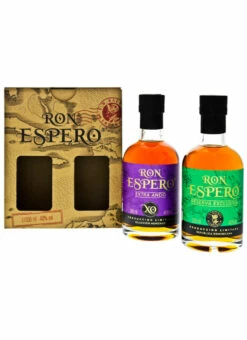 Espero Reserva Exclusiva & XO Rum Set 0,4 Liter Mit Geschenkverpackung