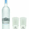 Belvedere Vodka 0,7 Liter Mit 2 Belvedere Gläsern -Double Wine Verkaufe Belvedere mit2 Longdrinkgl sern xYXc