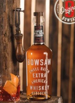 Bowsaw Small Batch Bourbon 0,7 Liter 6 Bowsaw Small Batch Bourbon 0,7 Liter -Double Wine Verkaufe Bowsaw Mood Small Batch 2023