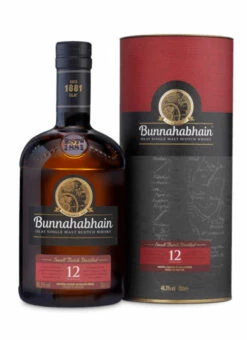 Bunnahabhain Whisky 12 Jahre 0,7 Liter -Double Wine Verkaufe Bunnahabhain 12y