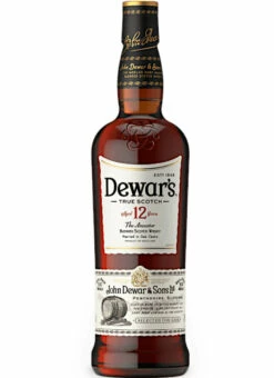 Whisky Dewar's 12 Jahre - Jigger, Still Water Geschenkset