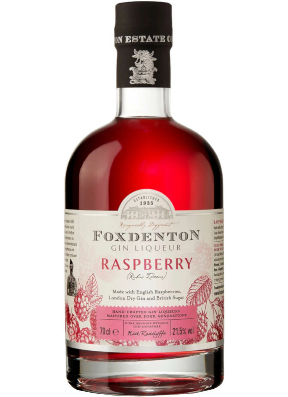 Foxdenton Sloe Gin 0,7 Liter 4 Foxdenton Sloe Gin 0,7 Liter – Bild 2