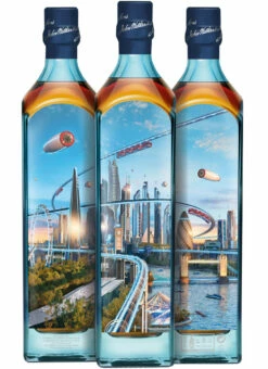 Johnnie Walker Blue Label Cities Of The Future London 2220 Edition Whisky 0,7 Liter -Double Wine Verkaufe Johnnie Walker Blue cities London 2022