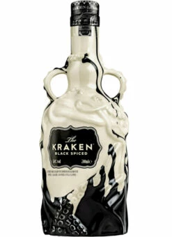 Kraken Black Spiced Black & White Keramik Bottle 0,7 Liter