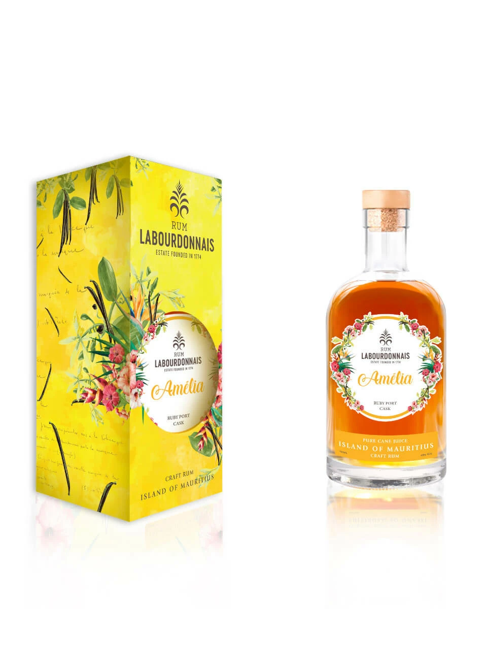 Labourdonnais Amelia Ruby Port Cask (Rum Basis) 0,7 Liter 3 Labourdonnais Amelia Ruby Port Cask (Rum Basis) 0,7 Liter