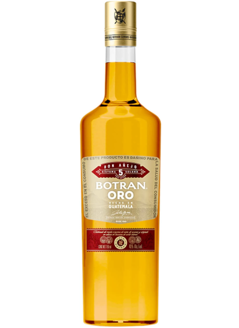 Ron Botran Oro 5 Yrs 0,7 Liter 4 Ron Botran Oro 5 Yrs 0,7 Liter – Bild 2