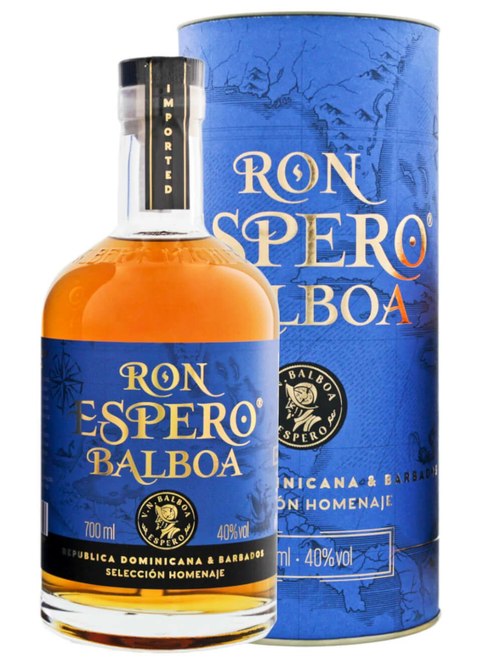 Espero Reserva Balboa Rum 0,7 Liter Mit Geschenkverpackung 4 Espero Reserva Balboa Rum 0,7 Liter Mit Geschenkverpackung – Bild 2
