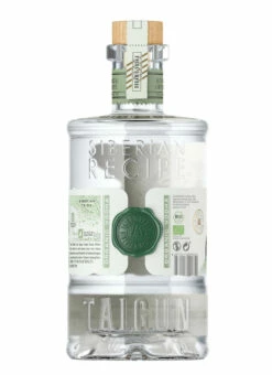 Taigun Handcrafted Organic Vodka 0,7 Liter -Double Wine Verkaufe Taigun Organic Vodka Ru ckseite 2020
