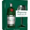 Tanqueray Gin 0,7 Liter Mit Copa Glas -Double Wine Verkaufe Tanqueray On Pack Copa Glas