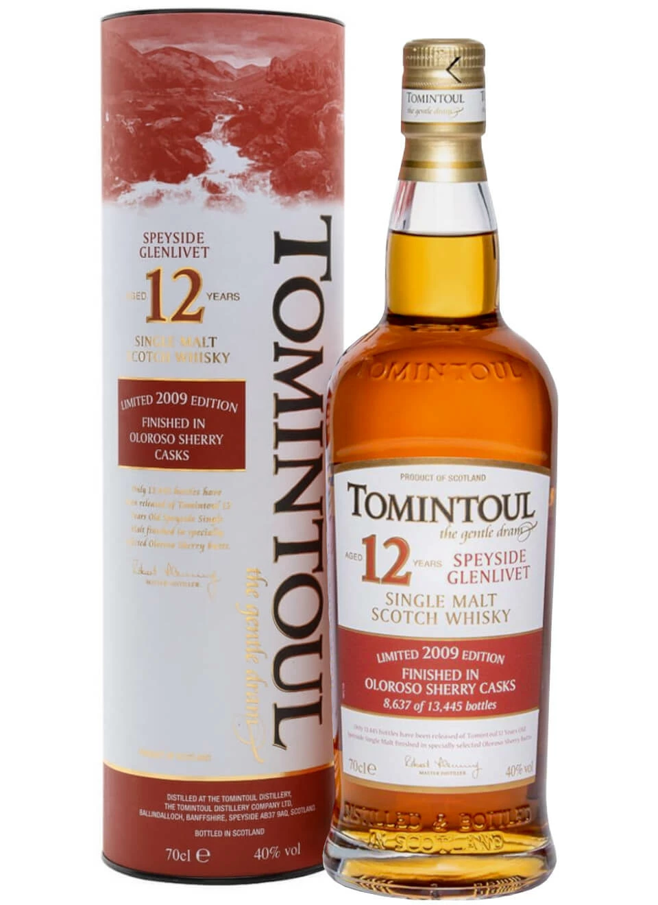 Tomintoul Whisky 12 Jahre Oloroso Sherry Finish 0,7l 4 Tomintoul Whisky 12 Jahre Oloroso Sherry Finish 0,7l – Bild 2