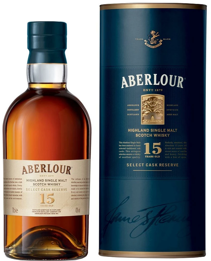 Aberlour Whisky 15 Jahre 0,7 Liter 4 Aberlour Whisky 15 Jahre 0,7 Liter – Bild 2