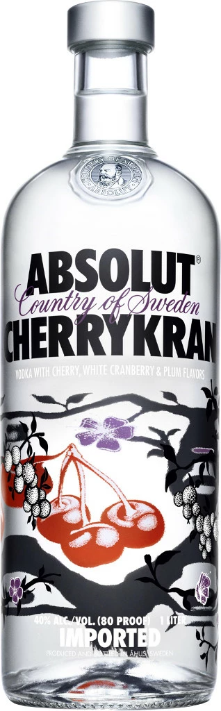 Absolut Cherrykran 1l 3 Absolut Cherrykran 1l