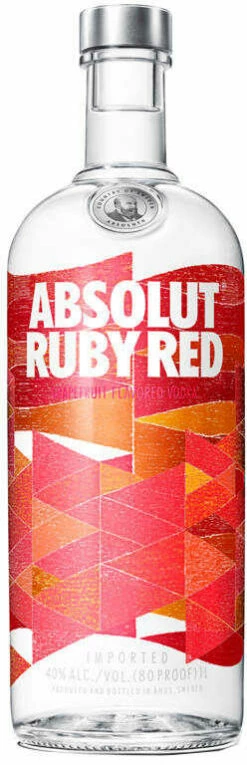 Absolut Ruby Red 1l