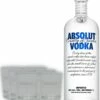 Absolut Vodka 1l Mit 6 Shotgläsern -Double Wine Verkaufe absolut vodka 1l mit 6 shotglasern 68859 bw15846