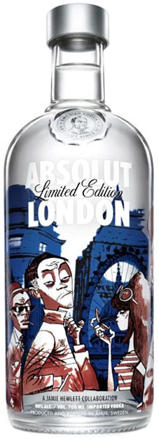 Absolut Vodka London 0,7l 3 Absolut Vodka London 0,7l