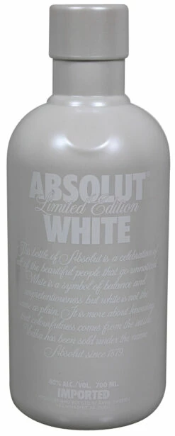 Absolut White Case 0,7l