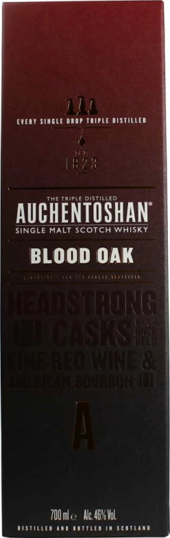 Auchentoshan Whisky Blood Oak 14 Jahre 0,7 Liter -Double Wine Verkaufe auchentoshan whisky blood oak 14 jahre 0 7l 62293 bw12220