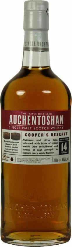 Auchentoshan Whisky Coopers Reserve 14 Jahre 0,7 Liter