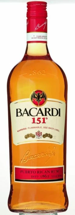 Bacardi 151 1 Liter