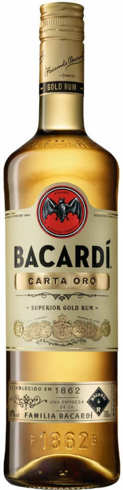 Bacardi Rum Carta Oro 0,7 Liter