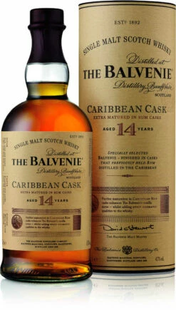 Balvenie Whisky Caribbean Cask 14 Jahre 0,7 Liter