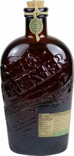 Bib & Tucker Bourbon Whiskey 10 Jahre 0,7 Liter