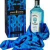Bombay Sapphire Gin Holly Fulton 1 Liter Mit Schal -Double Wine Verkaufe bombay sapphire gin holly fulton 1l mit schal 4143 5679