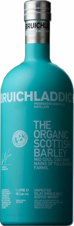 Bruichladdich Whisky Organic Scottish Barley 0,7 Liter