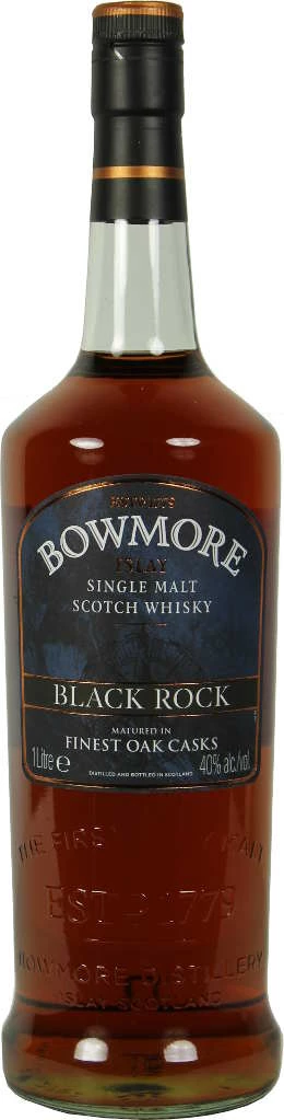 Bowmore Whisky Black Rock 1 Liter 3 Bowmore Whisky Black Rock 1 Liter