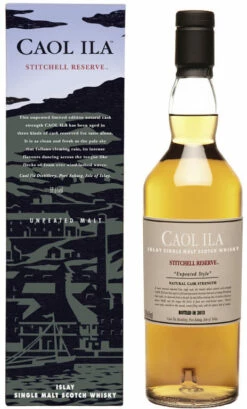 Caol Ila Whisky Stitchell Reserve Unpeated 2013 0,7l