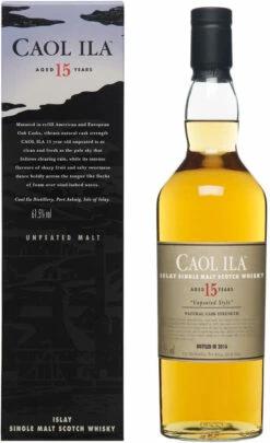 Caol Ila Whisky Unpeated 15 Jahre 2016 0,7 Liter