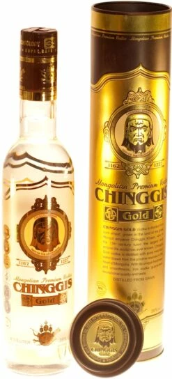 Chinggis Vodka Gold 0,5 Liter