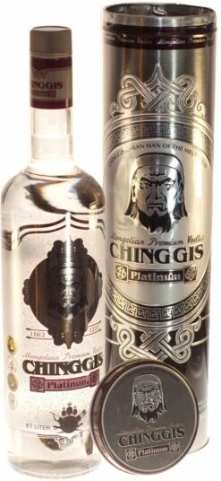 Chinggis Vodka Platinum 1 Liter