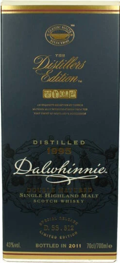 Dalwhinnie Whisky Distillers Edition 1995/2011 0,7 Liter -Double Wine Verkaufe dalwhinnie whisky distillers edition 1995 2011 0 7l 67765 bw6248