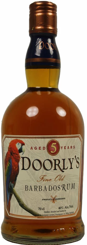 Doorlys Rum 5 Jahre 0,7 Liter 3 Doorlys Rum 5 Jahre 0,7 Liter