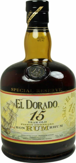 El Dorado Rum 15 Yrs. 0,7 Liter