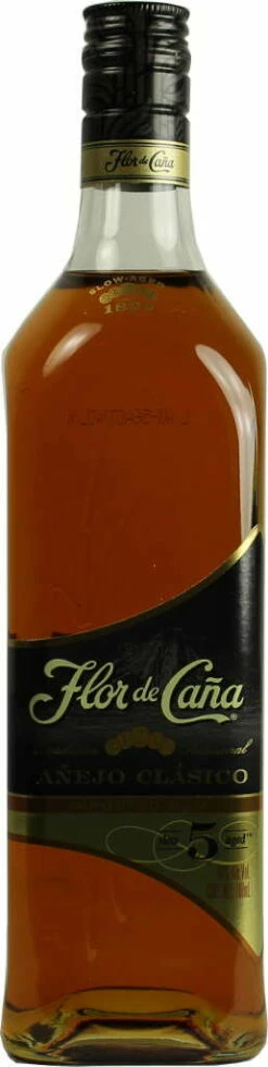 Flor De Cana Rum Anejo Clasico 5 Jahre 0,7 L