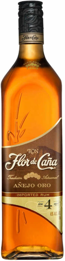 Flor De Cana Rum Gold 4 Jahre 0,7 L