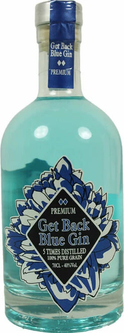 Get Back Blue Gin 0,7 Liter