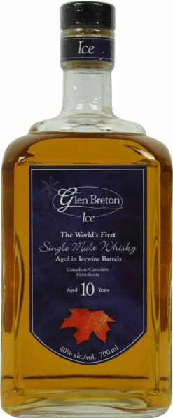 Glen Breton Whisky 10 Jahre Ice Wine Barrel 0,7 Liter
