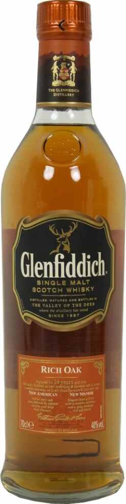 Glenfiddich Whisky 14 Jahre Rich Oak 0,7 Liter