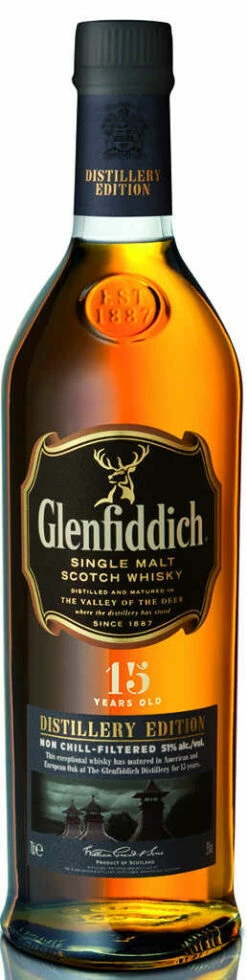 Glenfiddich Whisky 15 Jahre Distillers Edition 0,7 Liter