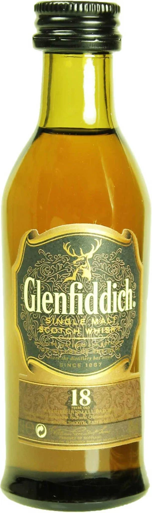 Glenfiddich Whisky 18 Jahre Mini 0,05 Liter 3 Glenfiddich Whisky 18 Jahre Mini 0,05 Liter