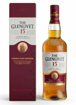 The Glenlivet Whisky 15 Jahre 0,7 Liter -Double Wine Verkaufe glenlivet 15 gp whisky single malt 2020