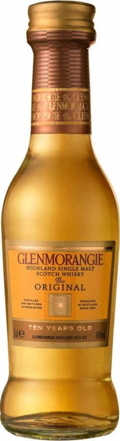 Glenmorangie Whisky The Original 10 Jahre Mini 0,05 Liter