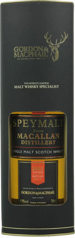 Gordon & MacPhail Macallan Speymalt Whisky 2003 0,7 Liter