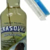 Grasovka Vodka 0,5 Liter Mit Eiswürfel-Form Im Bison Design -Double Wine Verkaufe grasovka vodka 0 5l mit eiswurfel form im bison design 560 bw3743
