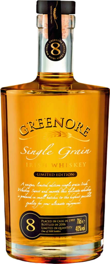 Greenore Grain Whiskey 8 Jahre 0,7l 3 Greenore Grain Whiskey 8 Jahre 0,7l