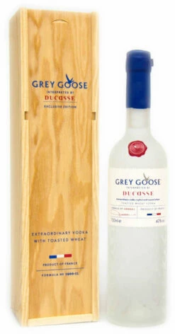 Grey Goose Vodka Ducasse 0,7l In Holzbox
